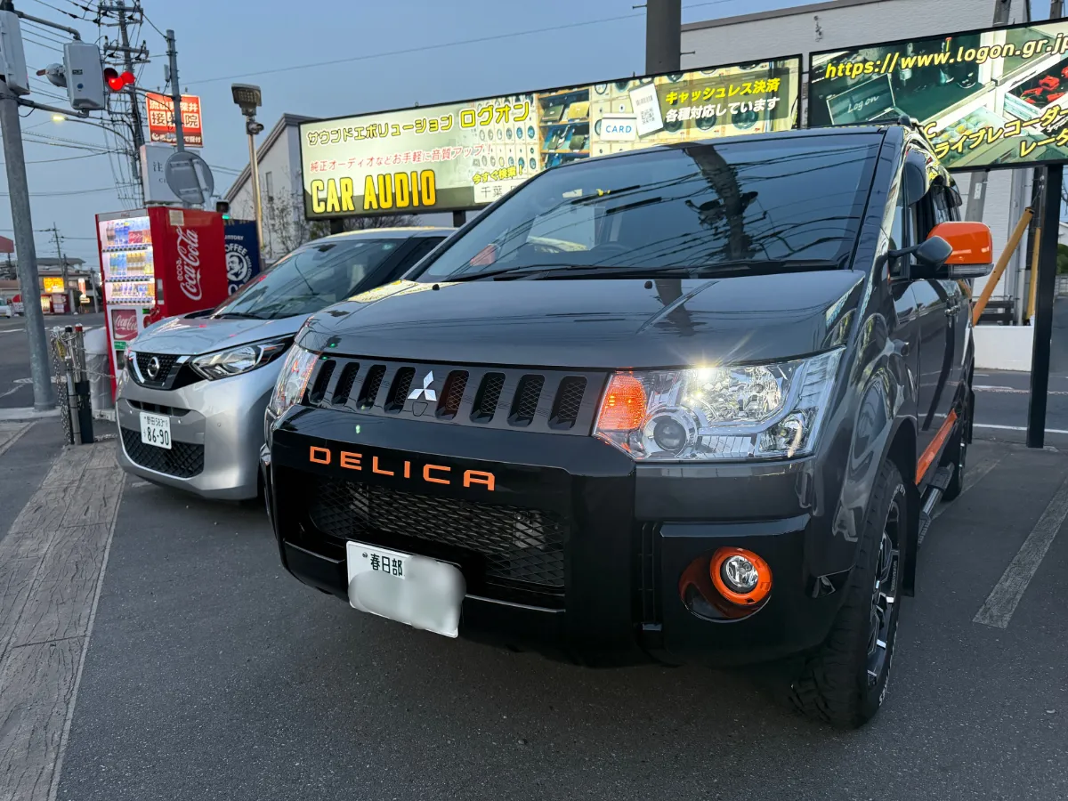 今日ご紹介するのはMITSUBISHI DELICA D5 CV5W･2Wのカーオーディオインストールです。