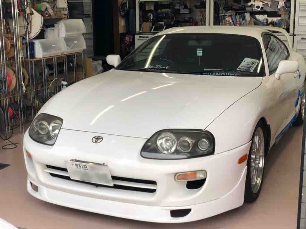 トヨタ 80 スープラ supra ログオンブログ | 今日ご紹介するのはのオーディオインストールです