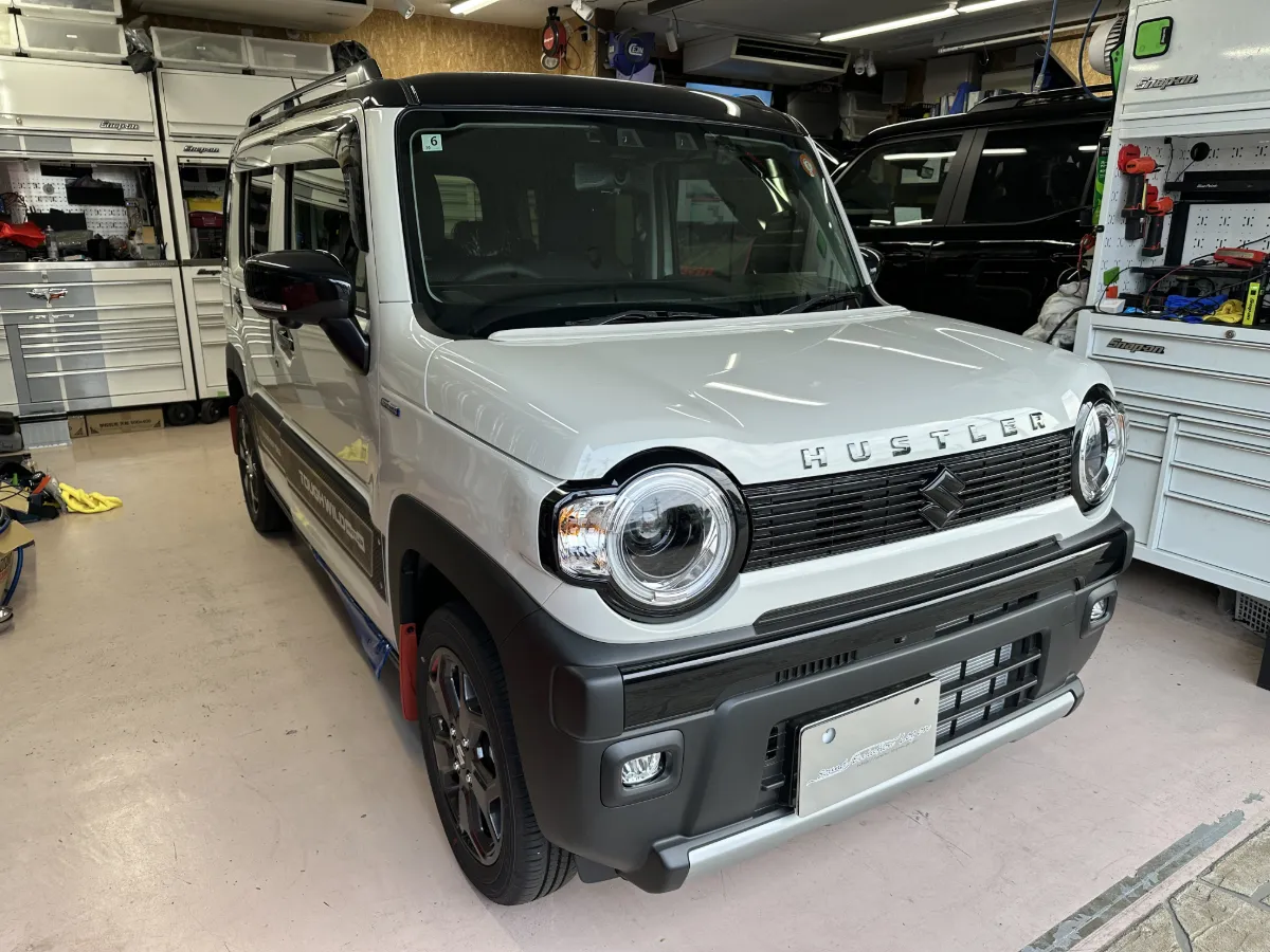 Today we will introduce the car audio installation for the SUZUKI HUSTLER MR52S/92S.