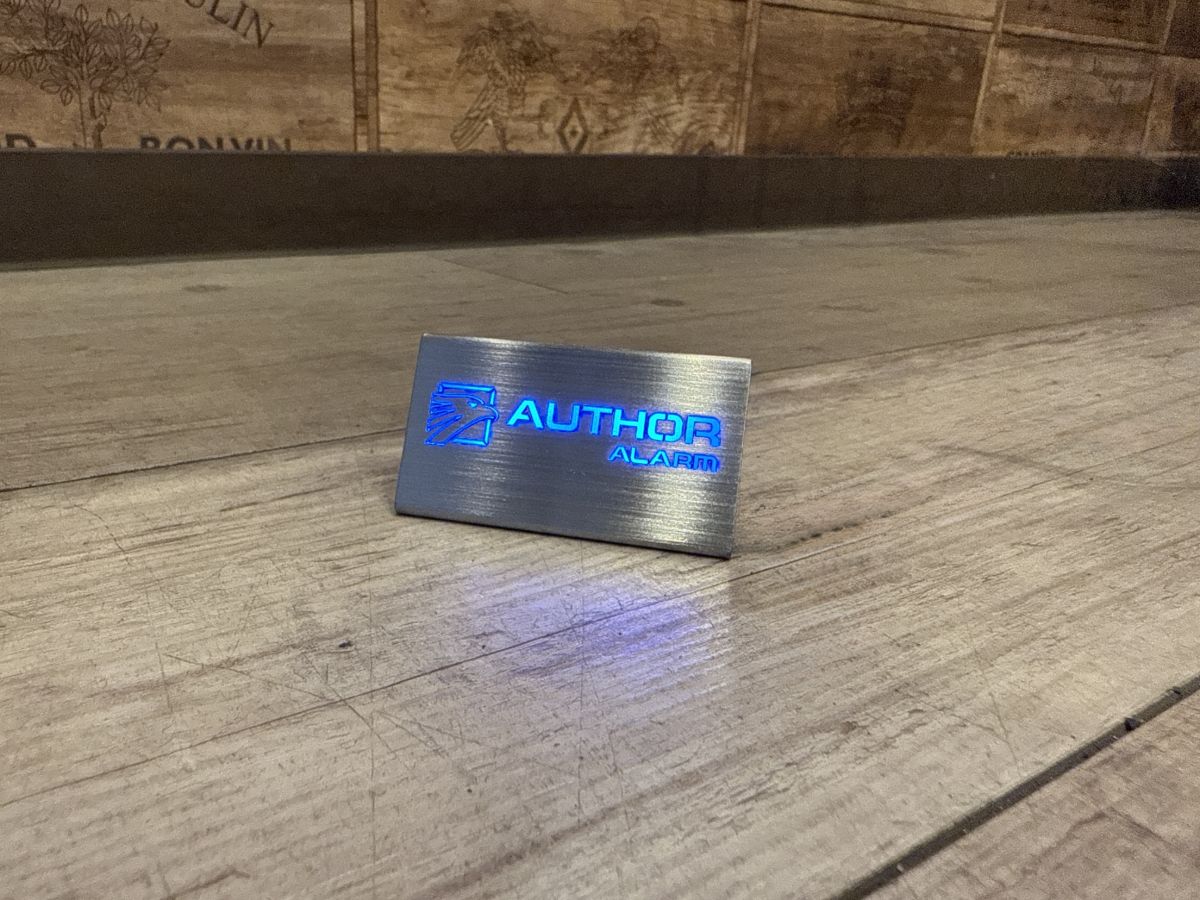 AUTHOR ALARM LED スキャナー